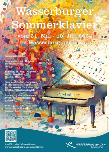Plakat Sommerklavier